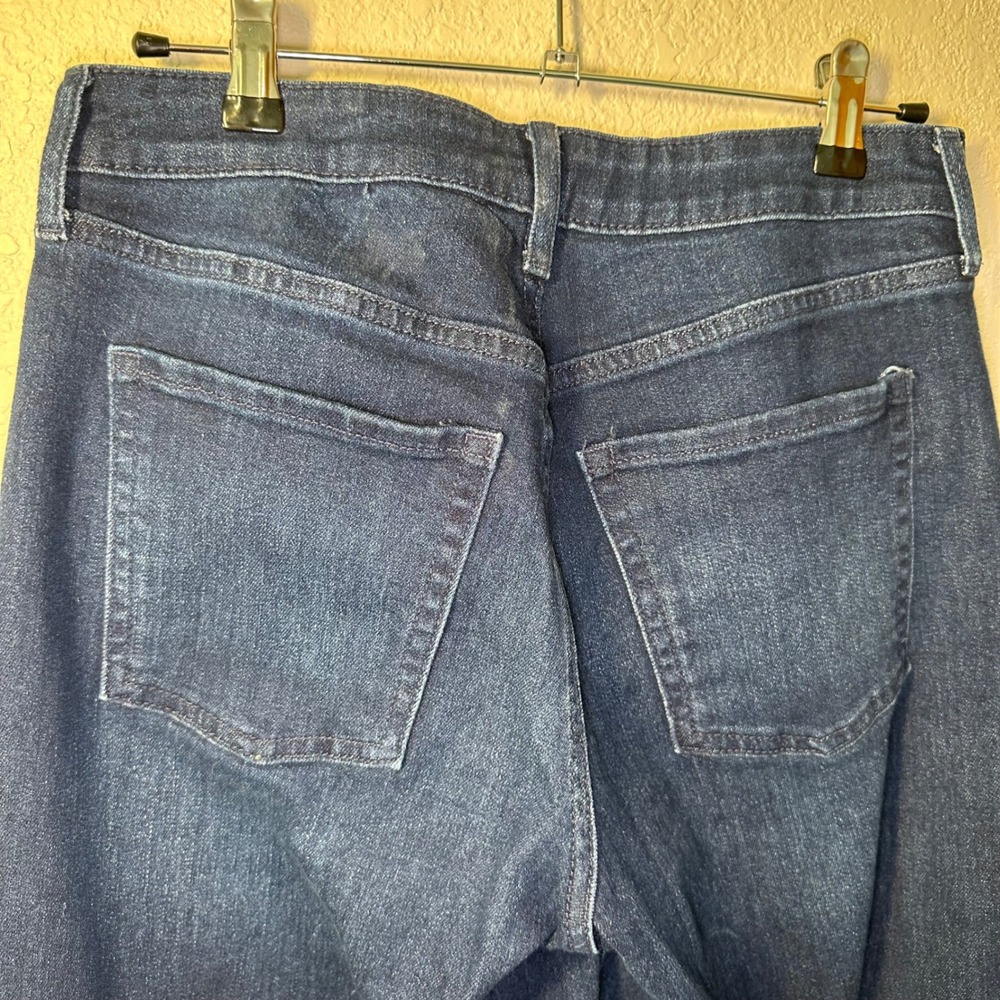 Old Navy High-Rise WOW Wide Leg Jeans Dark Wash Women's Size 6 - Picture 6 of 8